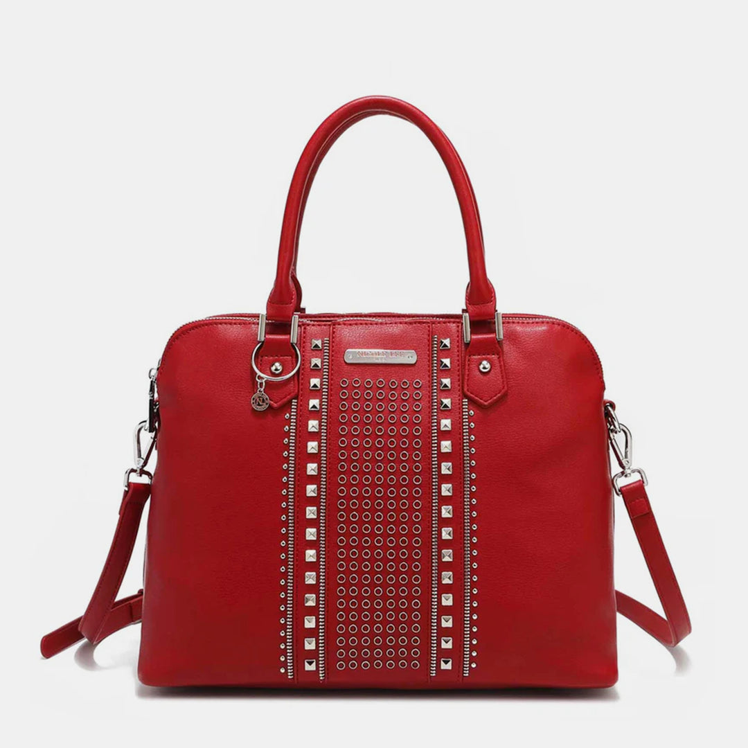 Nicole Lee USA Studded Decor Handbag